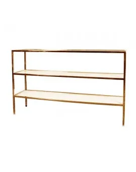 6 Ft Short Gold Bar Back With Plexi