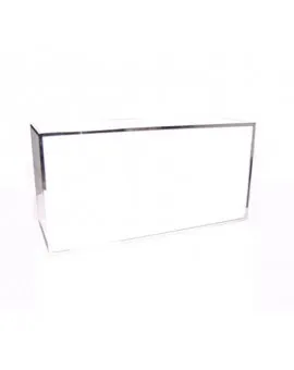 6 Ft Chrome Buffet Bar With Plexi