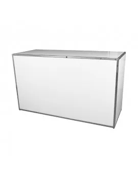 6 Ft Chrome Bar With Plexi All Around