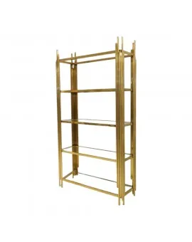 Geo Gatsby Gold Frame Wine Shelf