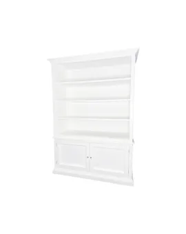 Napa White Wood Bar Shelf