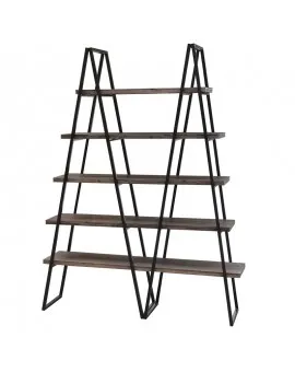 Weathered Oak Bookshelf