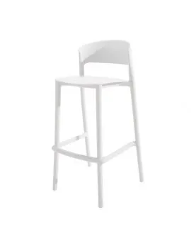 Shelby Barstool White