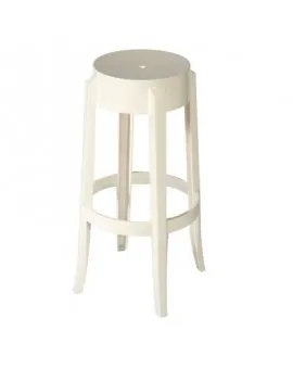 White Acrylic Bar Stool
