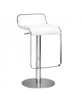 Equino White Bar Stool