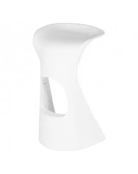 Floating Bar Stool White