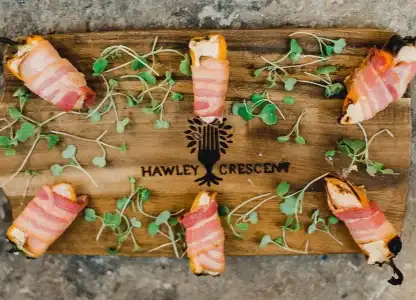 Bacon Wrapped Peppers With Cream Cheese