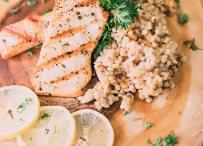 Grilled Chicken Couscous Plate