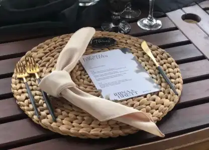 Wedding Catering Setup