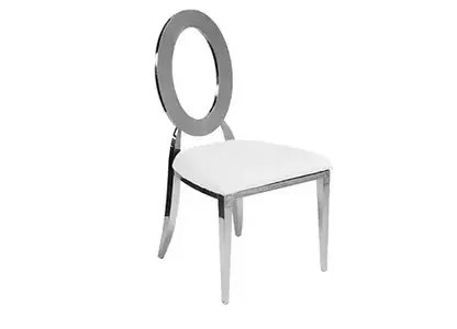 Cartier Halo Silver Chair