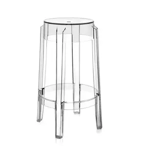 Clear Ghost Barstool