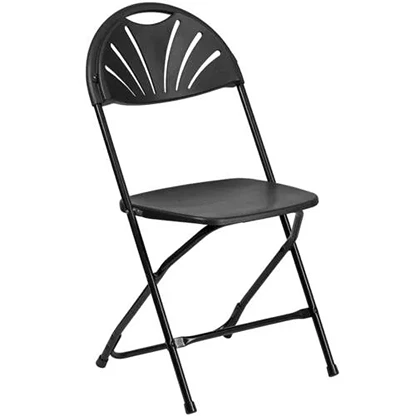 Folding Fan Back Chair