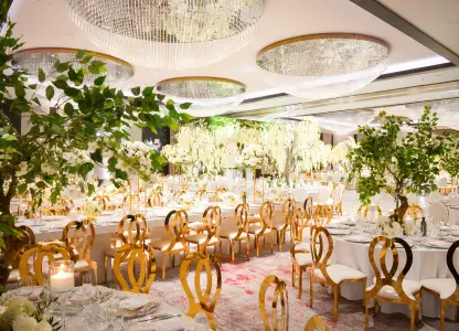 Cartier Gold Butterfly Chair