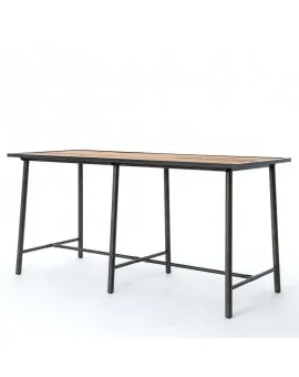 Reclaimed Wood Communal Table