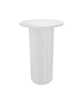 Sydney Fluted Cruiser Table White