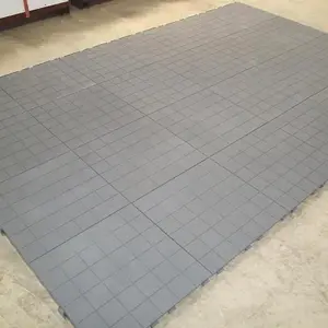 Hard Plastic Interlocking Flooring