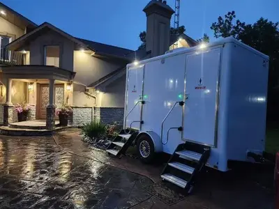 Two Unit Washroom Trailer