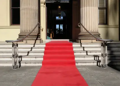 Silk Red Carpet