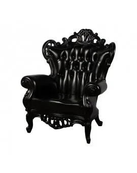 Polart Baroque Chair Black
