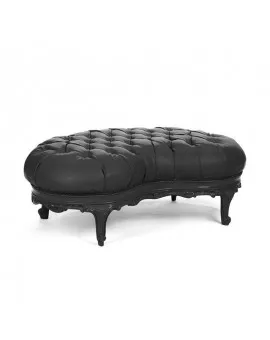 Black Ottoman