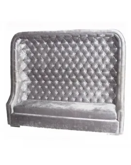 Brooke Sofa Dark Grey Velvet