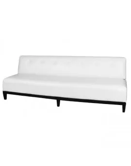 Bk White Sofa 8ft
