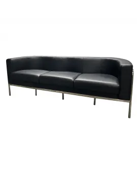 Sculpted Sofa Black