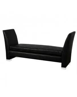 Black Croc Bench