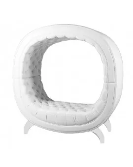 Globe Bench White