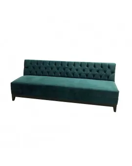 Hunter Green Tufted Sofa