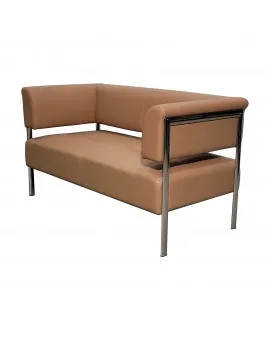 Open Back Loveseat Sand