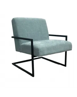 Seafoam Fabric Single Chair
