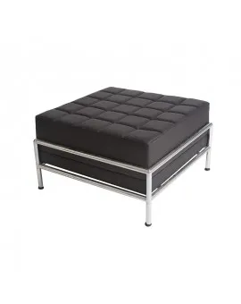 Square No Back Black