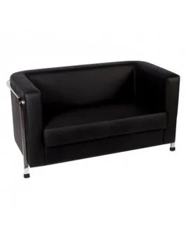 Citi Black Loveseat