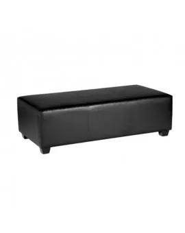 Large Black Bench