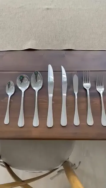 Stainless Steel Perla Cutlery
